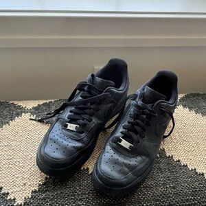 Nike Air Force 1s - All Black